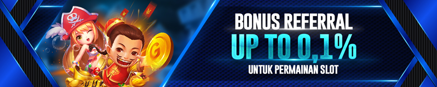 Bonus Referal Untuk Permainan Slot Up To 0,1% PaktuaSlot